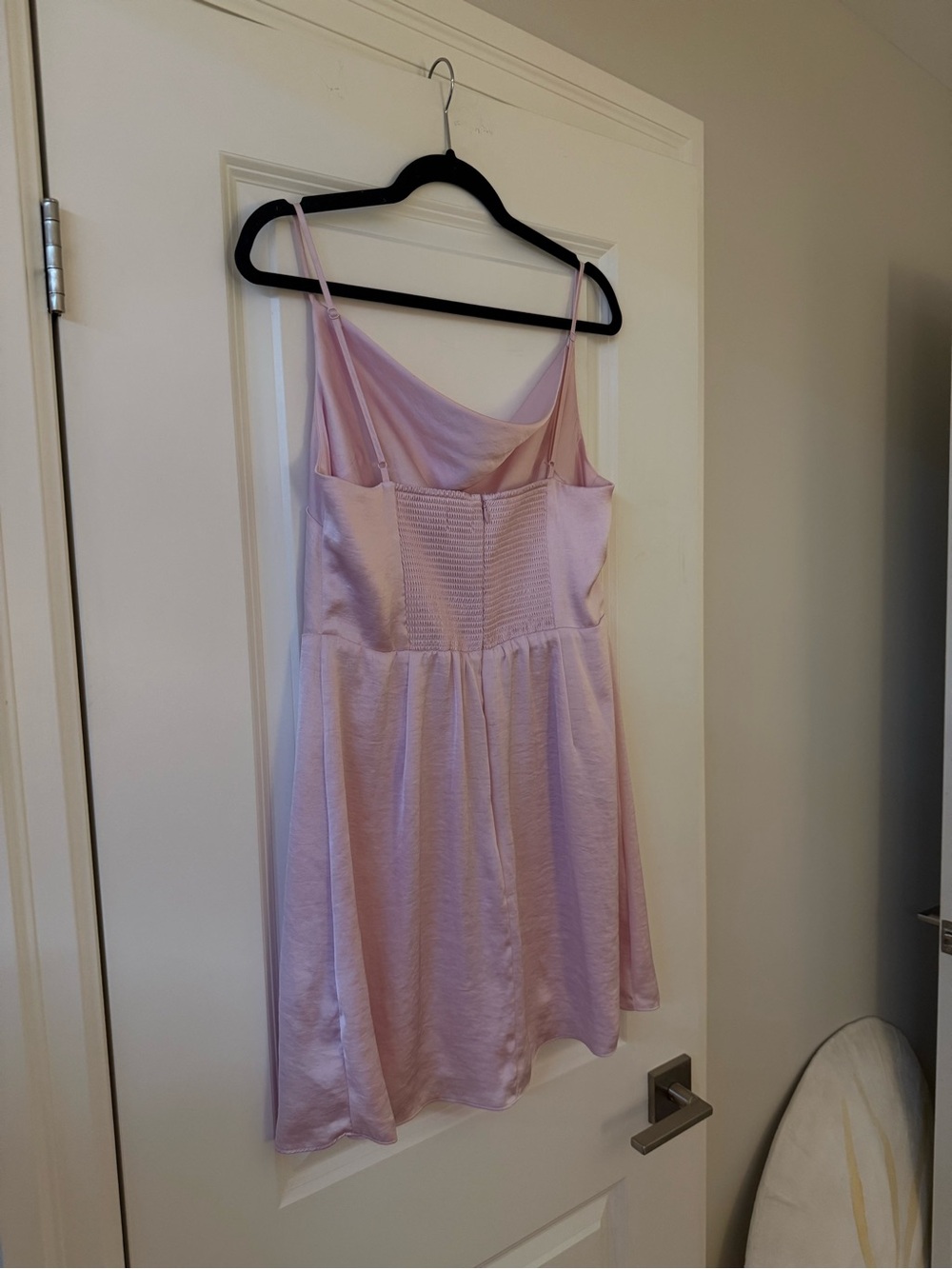 Sunday Best Light Pink Spaghetti Strap Mini Dress